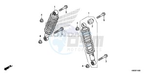 TRX500FA5G TRX500FA Europe Direct - (ED) drawing FRONT CUSHION