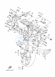 FL350AET1U drawing FRONT-FAIRING-BRACKET