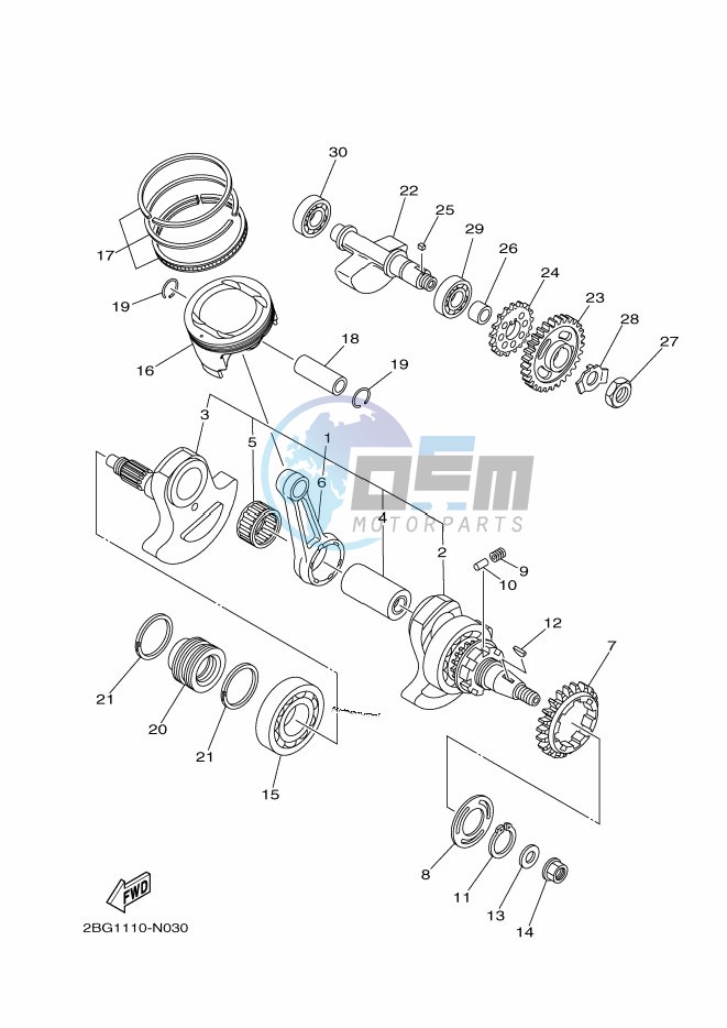 CRANKSHAFT & PISTON