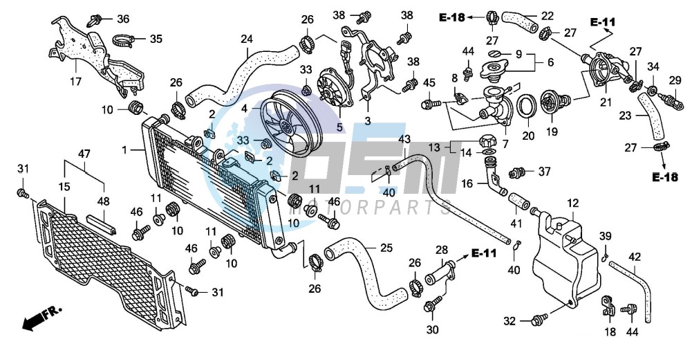 RADIATOR (CB1300/S)