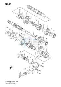 LT-F400 (P3-P28) drawing TRANSMISSION (2)