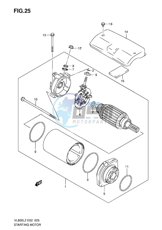 STARTING MOTOR