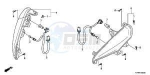 SH300B drawing FRONT WINKER