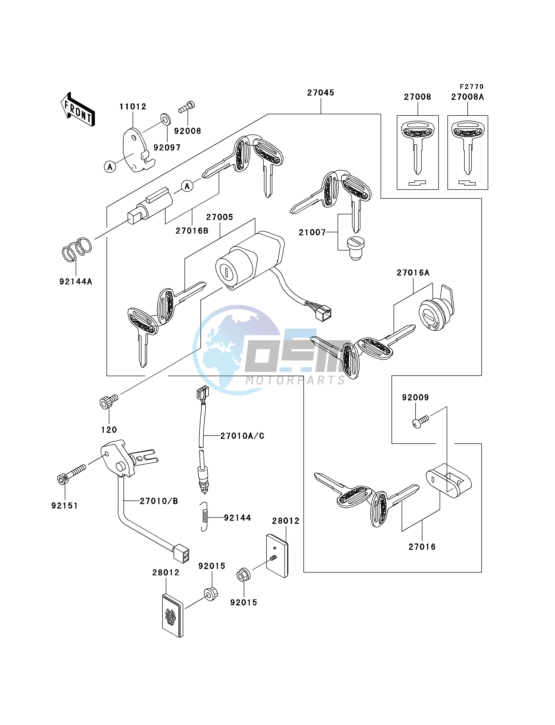 IGNITION SWITCH_LOCKS_REFLECTORS