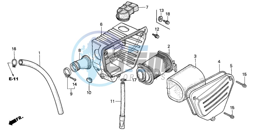 AIR CLEANER (E/ED/F/G/SD)