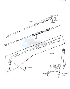 KD 80 M [KD80] (M3-M7) [KD80] drawing CABLES