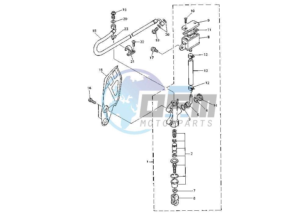 REAR MASTER CYLINDER