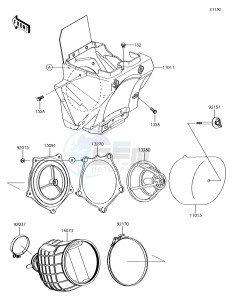 KX85-II KX85DFF EU drawing Air Cleaner