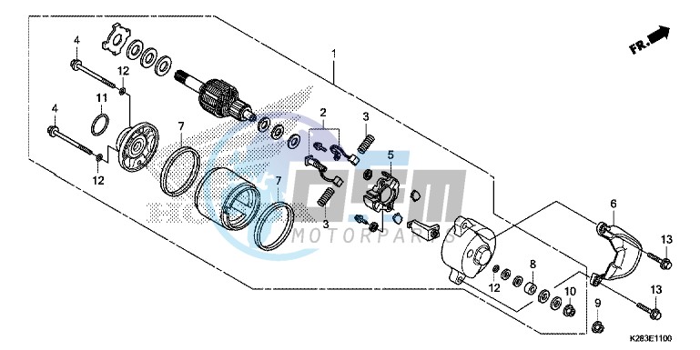 STARTER MOTOR