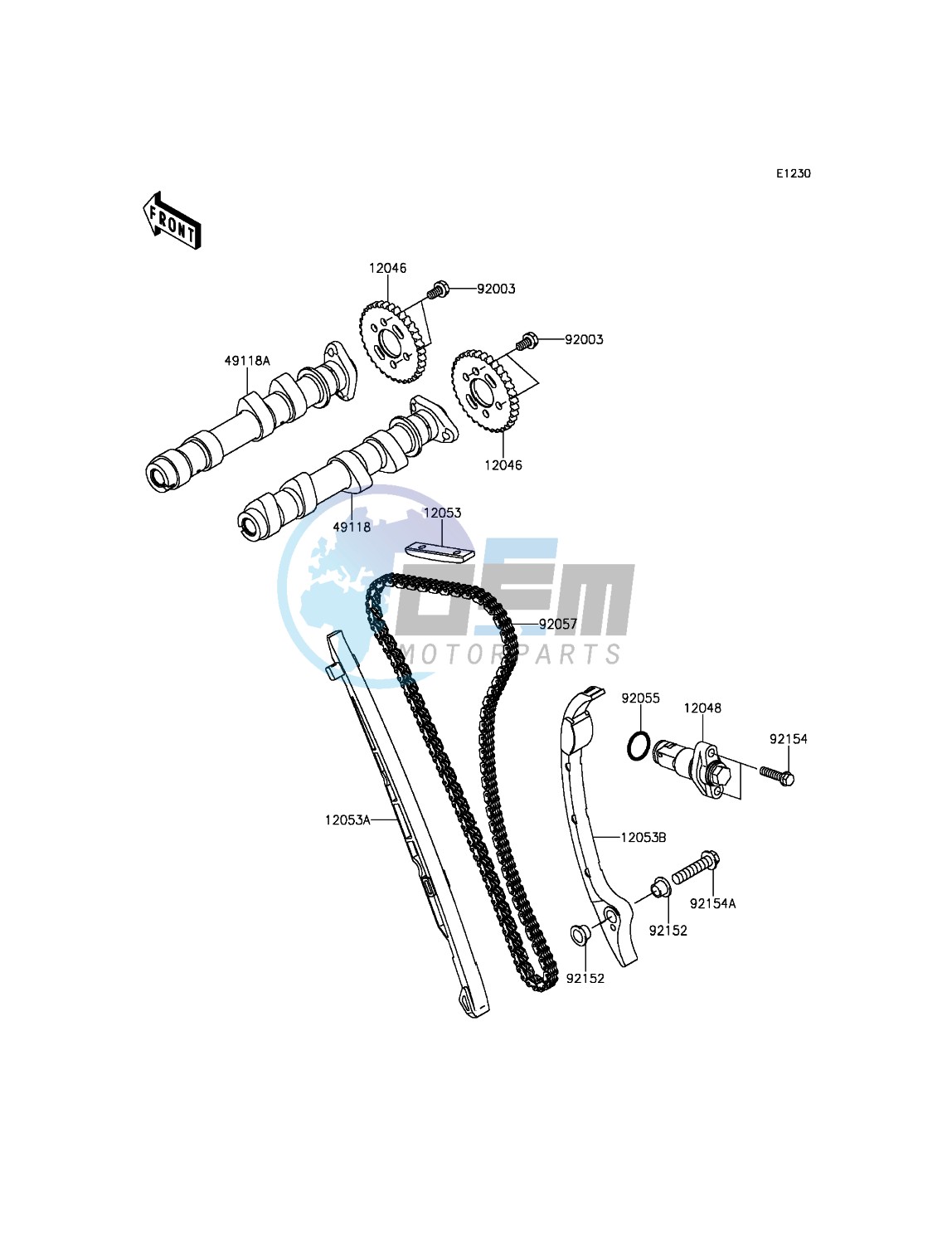 Camshaft(s)/Tensioner