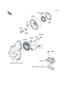 VERSYS KLE650CEF XX (EU ME A(FRICA) drawing Generator