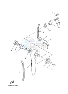 YFM350FWA YFM350DF GRIZZLY 350 4WD (1NSH) drawing CAMSHAFT & CHAIN