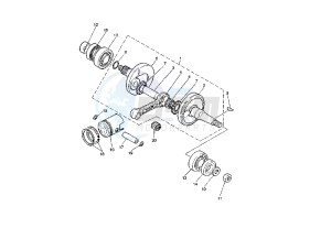 PW 80 drawing CRANKSHAFT - PISTON