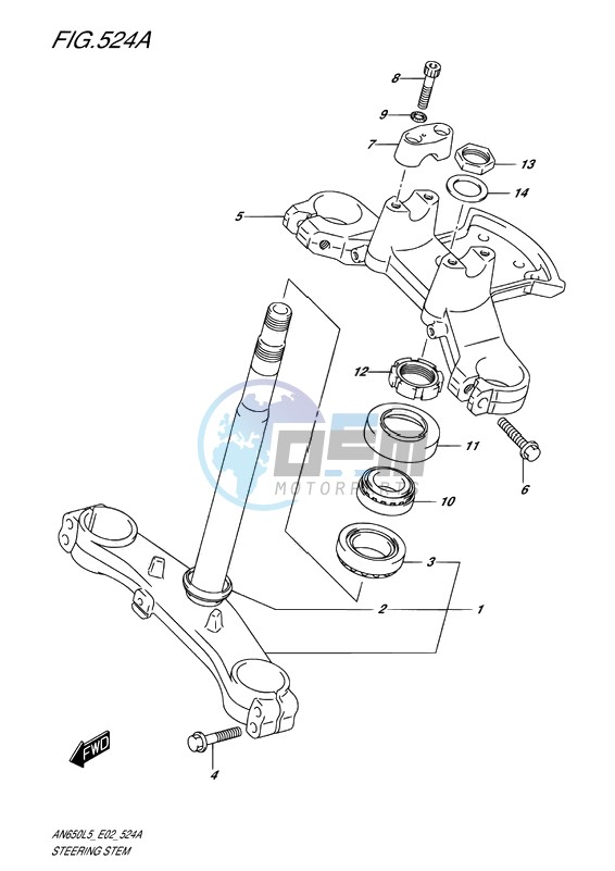 STEERING STEM