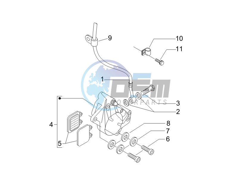 Brakes hose  - Calipers