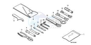 CB1300SA9 SI / ABS BCT MME TWO - (SI / ABS BCT MME TWO) drawing TOOLS