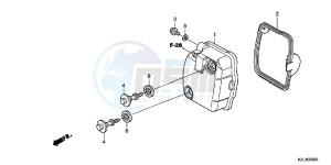 NSC110WHB drawing CYLINDER HEAD COVER