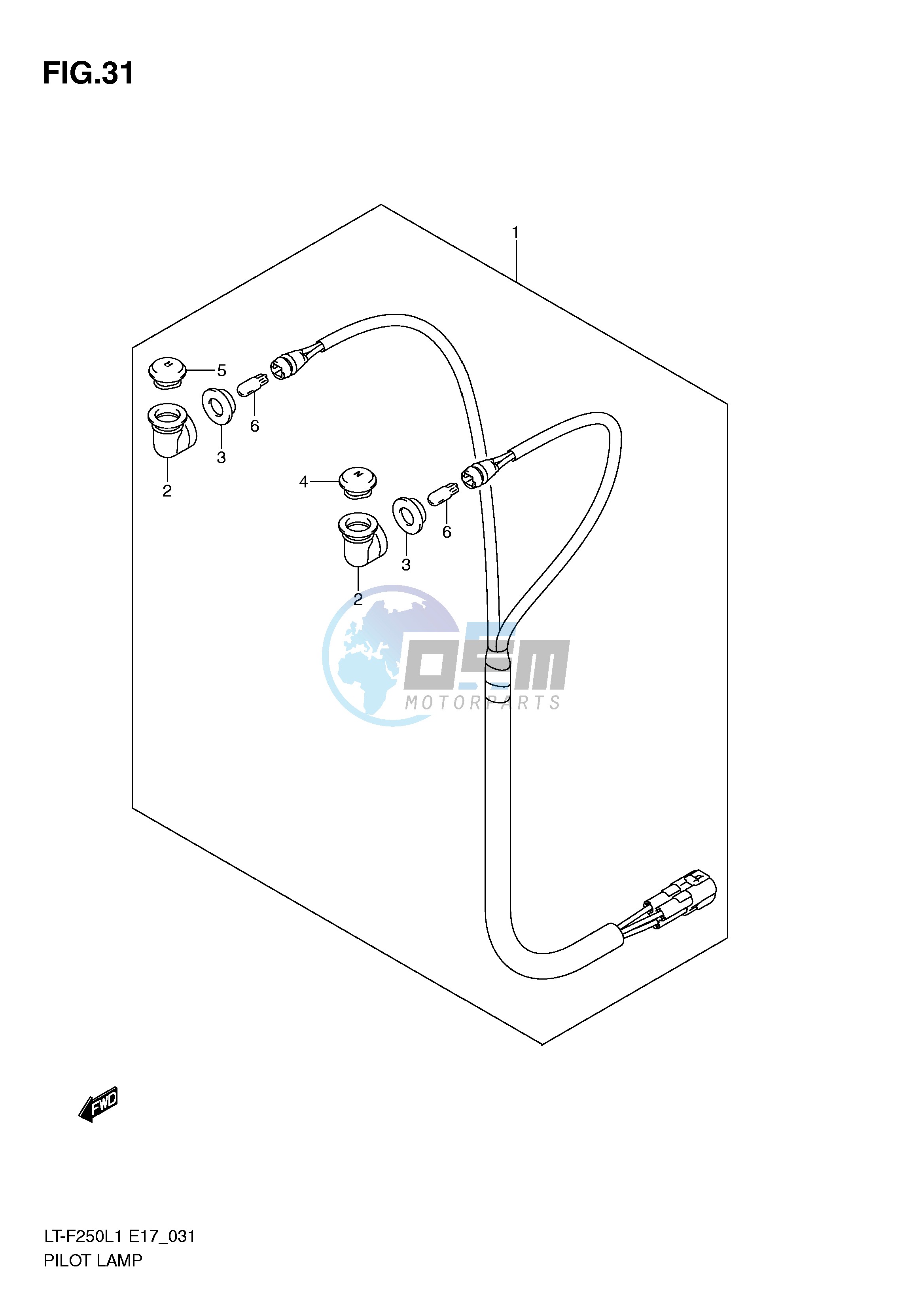 PILOT LAMP (LT-F250L1 E24)