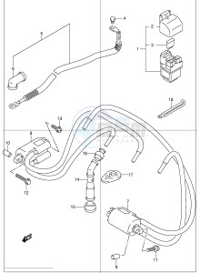 GSF1200 (E2) Bandit drawing ELECTRICAL