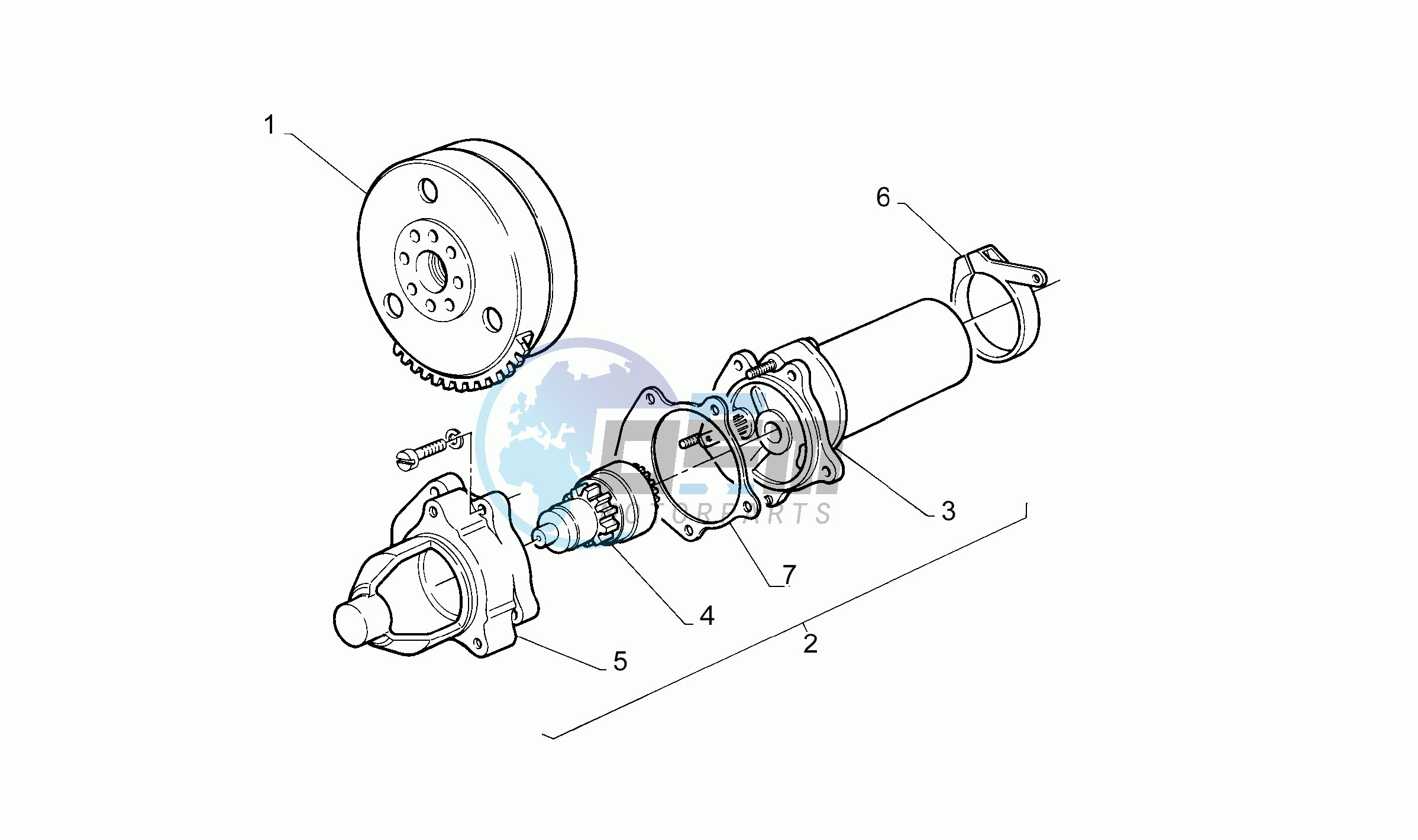 Starter motor