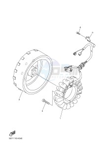 XVS950CU XVS950R ABS XV950 R-SPEC (2DXM) drawing GENERATOR