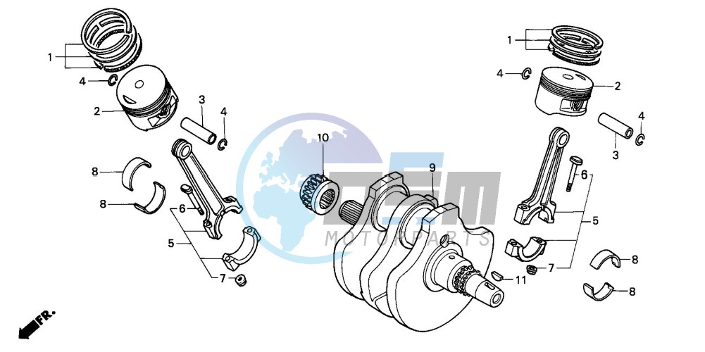 CRANKSHAFT/PISTON