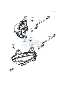 J300 ABS SC300BGF XX (EU ME A(FRICA) drawing Turn Signals