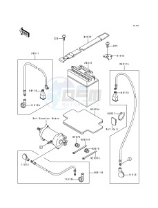 JH 750 G [XI SPORT] (G1-G2) [XI SPORT] drawing ELECTRICAL EQUIPMENT