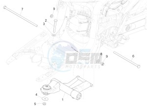 Liberty 50 iGet 4T 3V-2015-2017 (EMEA) drawing Swinging arm