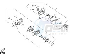 DXR - 200 CC VTHSM1B1A drawing OIL PUMP