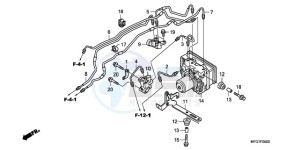 CB600FA9 France - (F / ABS CMF) drawing ABS MODULATOR