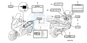 FES1509 Europe Direct - (ED) drawing CAUTION LABEL