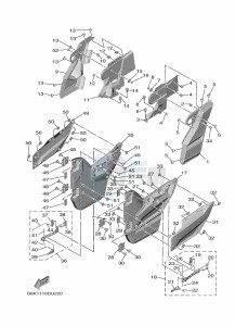 YXE850EN YXE85WPAK (B8K5) drawing SIDE COVER