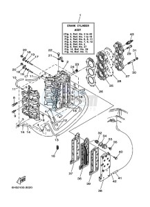 70BEDOL drawing CYLINDER--CRANKCASE