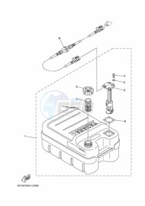 F25GWH drawing FUEL-TANK-1