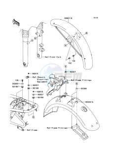 W800 EJ800ACF GB XX (EU ME A(FRICA) drawing Fenders