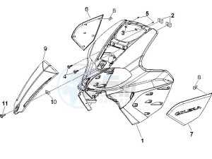 Runner 50 SP drawing Front shield