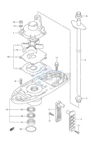 DF 25 drawing Water Pump