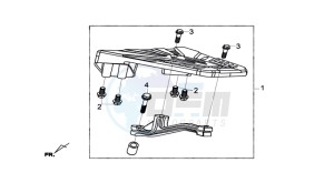 JOYMAX 125I ABS drawing LUGGAGE RACK