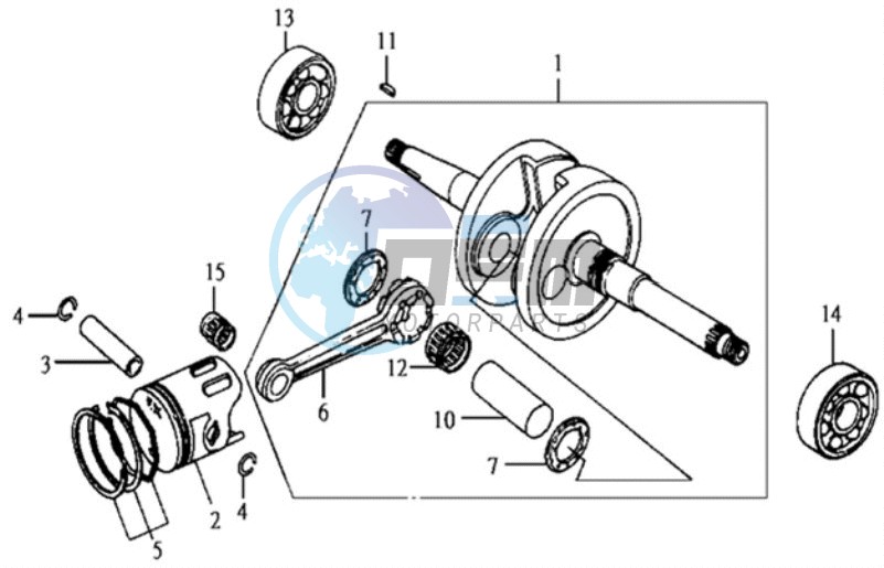 CRANKSHAFT / PISTON