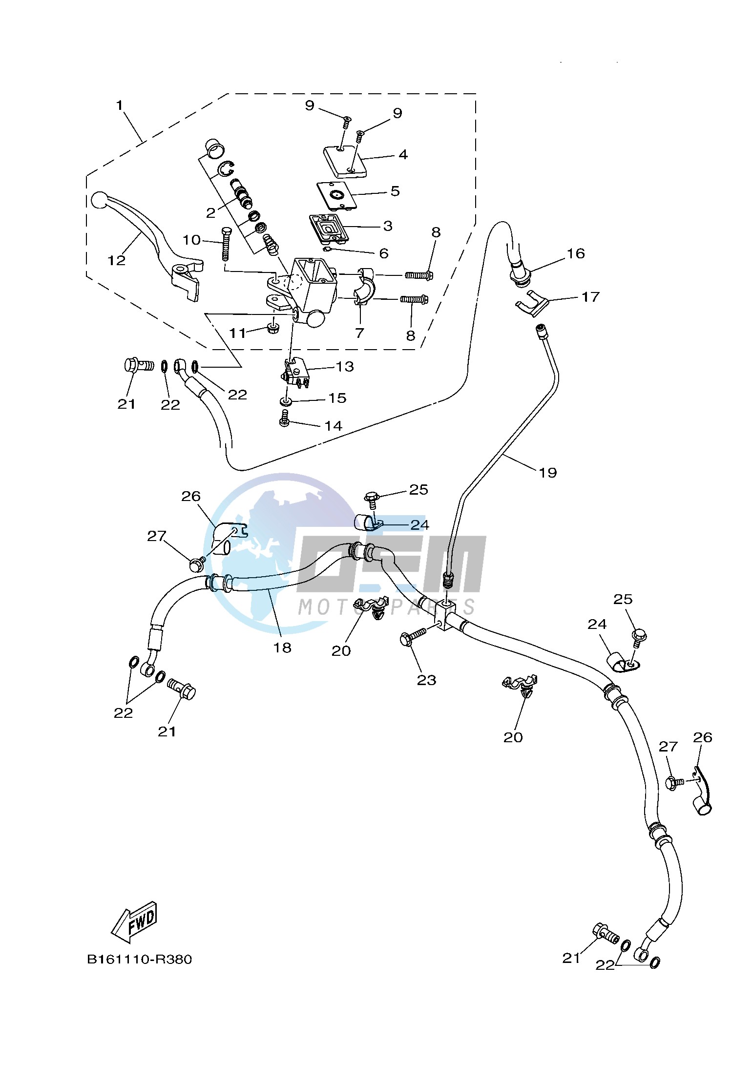 FRONT MASTER CYLINDER