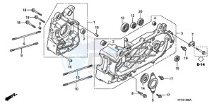 SH1259 UK - (E) drawing CRANKCASE