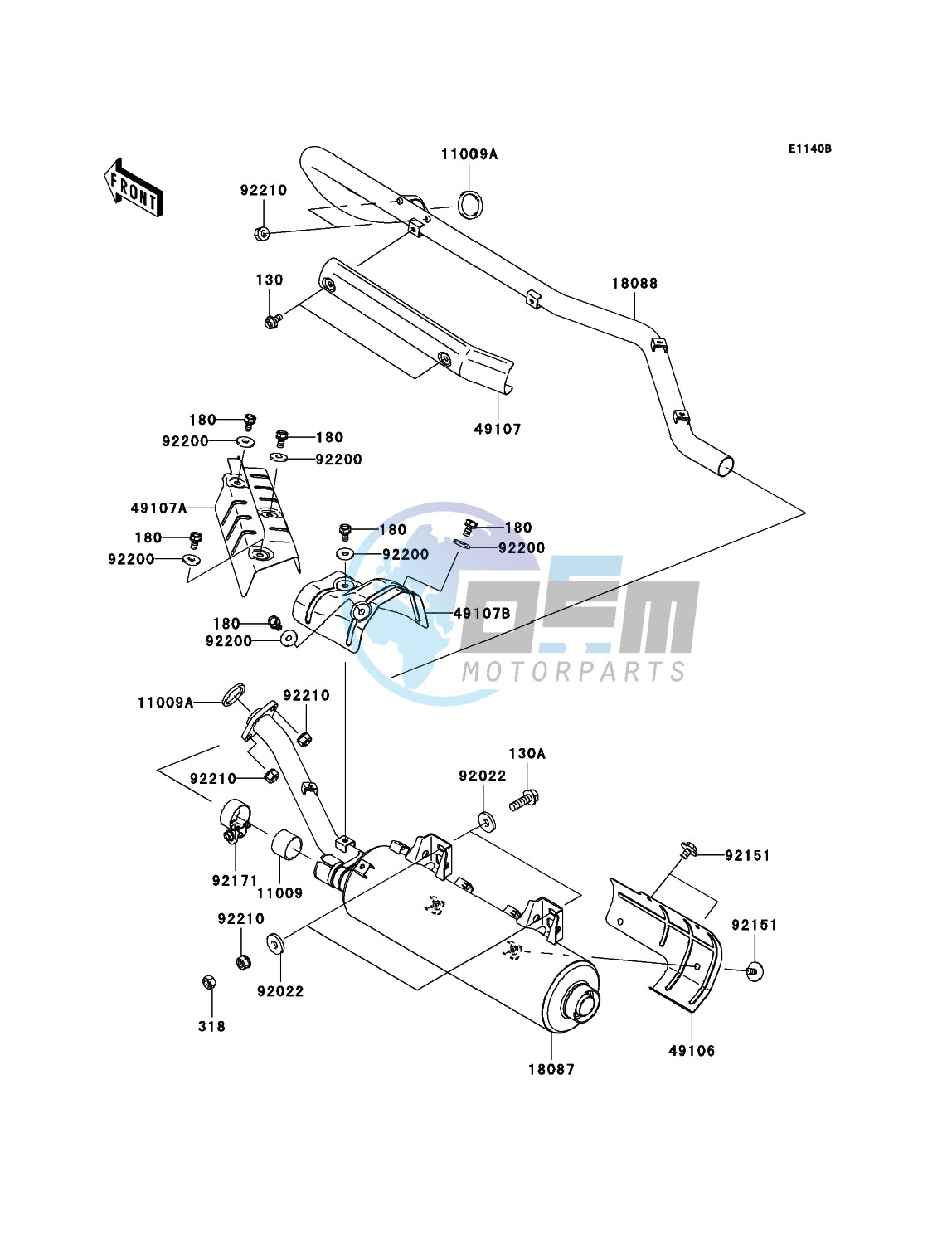 Muffler(s)(-JKAVF750AAB601906)