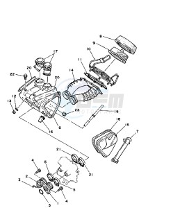 TT A 350 drawing INTAKE