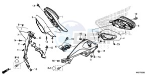 NSS125DF Forza 125 - NSS125D Europe Direct - (ED) drawing MIRROR