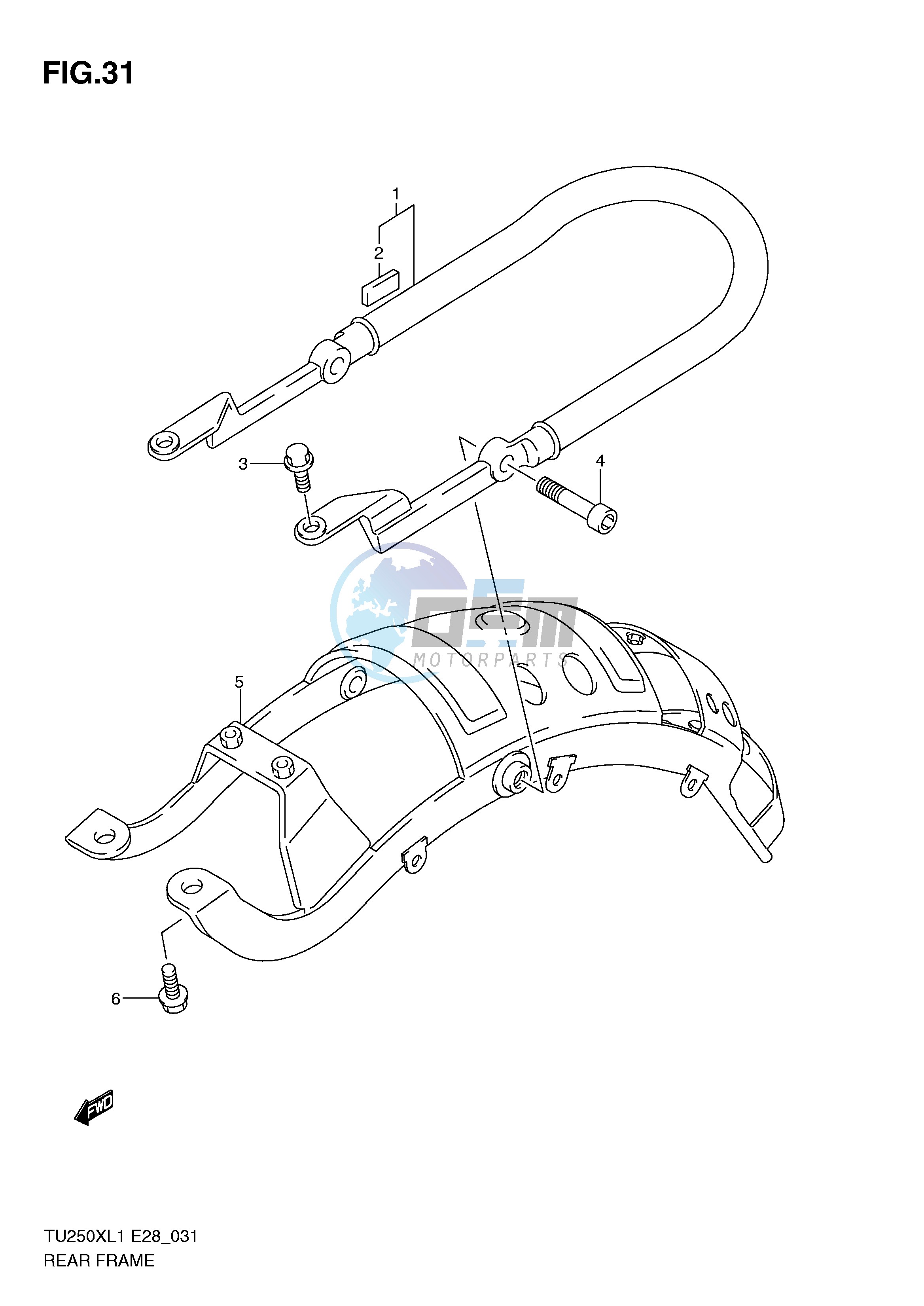 REAR FRAME