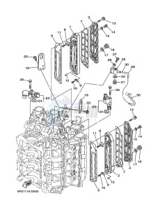 F250A drawing CYLINDER-AND-CRANKCASE-3