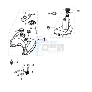 VIVA DA drawing TANK AND FUEL PUMP