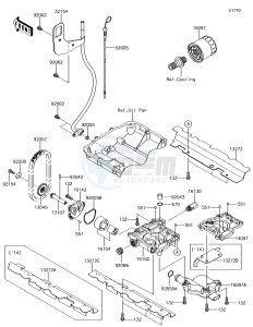 JET SKI ULTRA 310LX JT1500MEF EU drawing Oil Pump