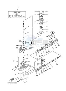 F15AEHPL drawing PROPELLER-HOUSING-AND-TRANSMISSION-1